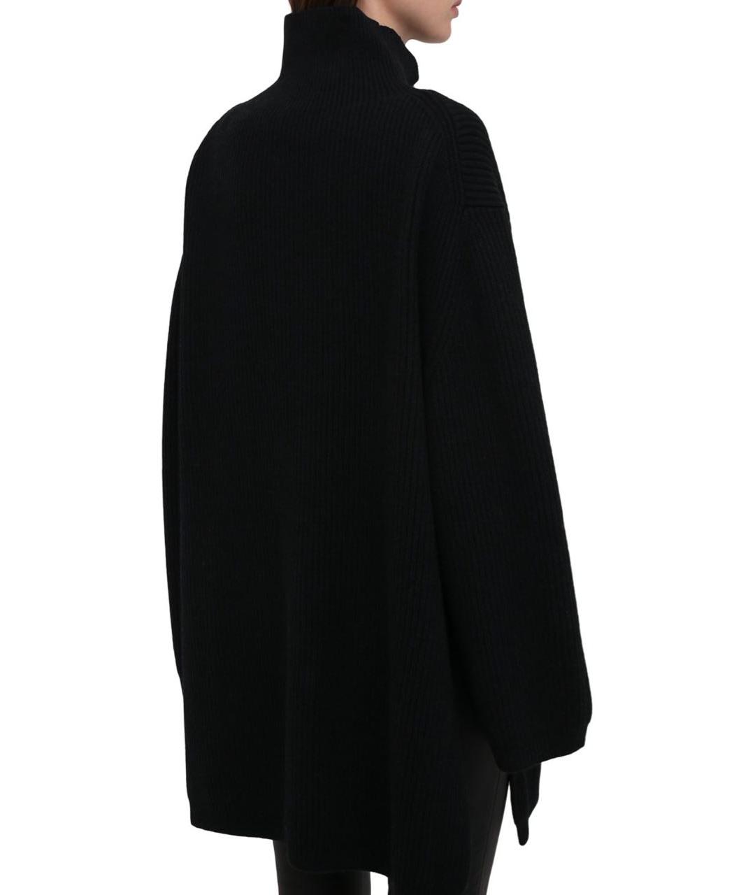 TOTEME Черный шерстяной джемпер / свитер, фото 4