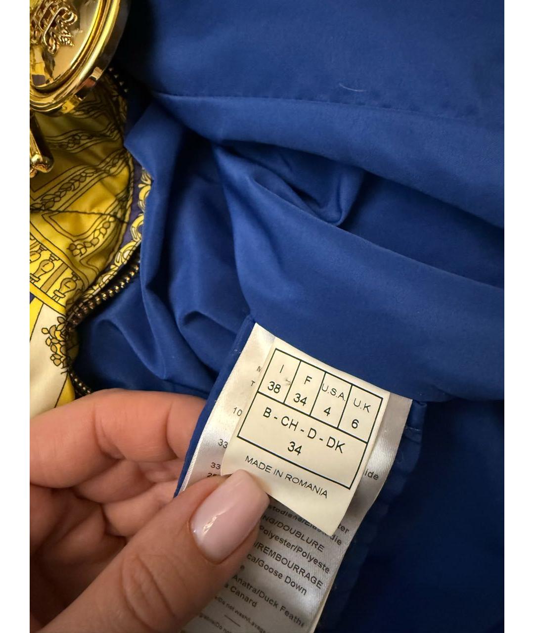 EMILIO PUCCI Желтая полиамидовая куртка, фото 3