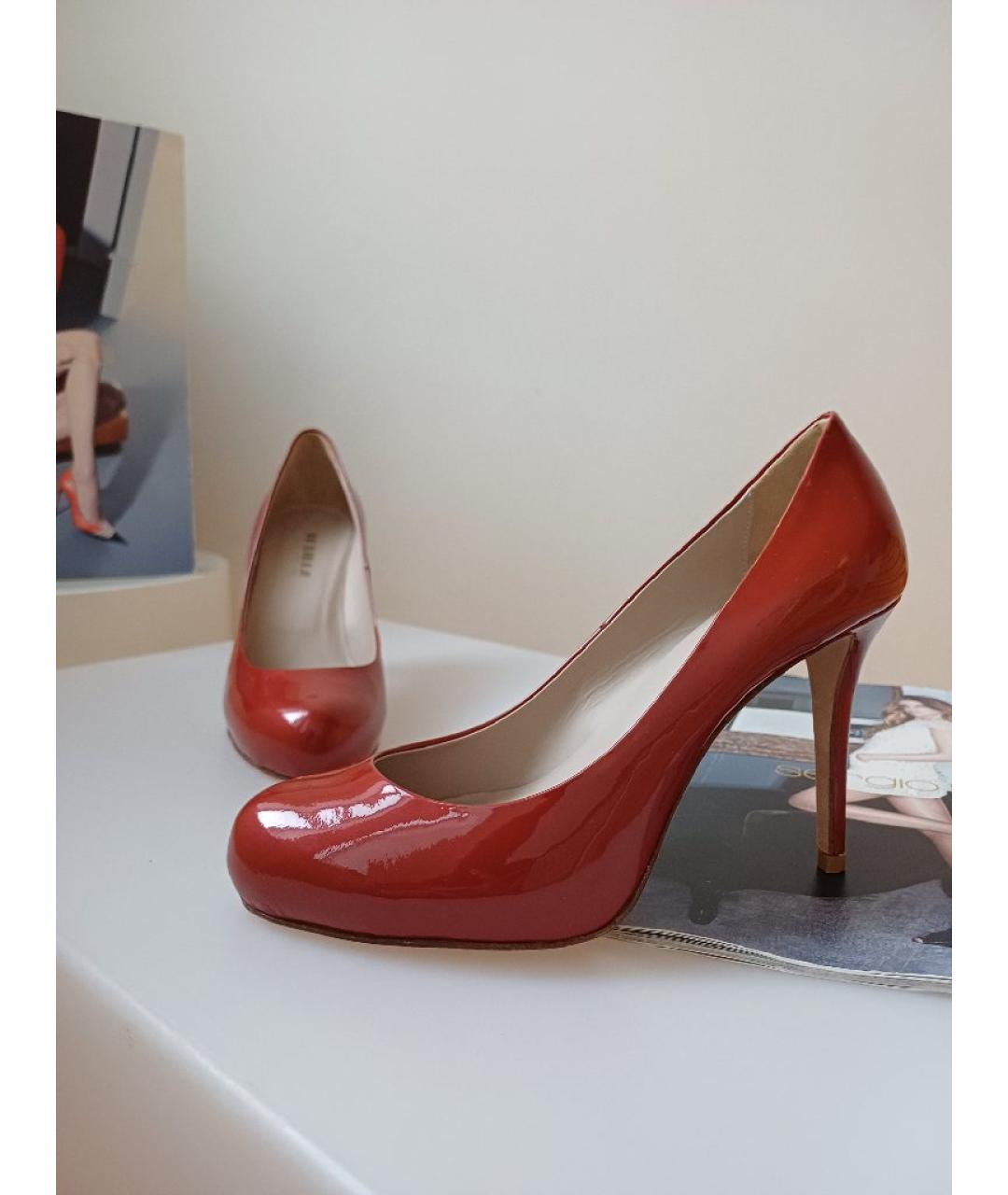 LE SILLA Красные туфли из лакированной кожи, фото 3