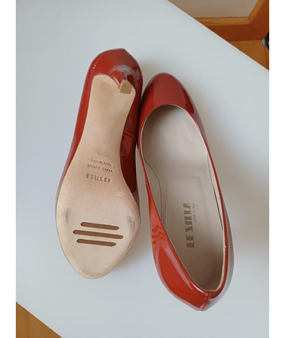 LE SILLA Красные туфли из лакированной кожи, фото 8