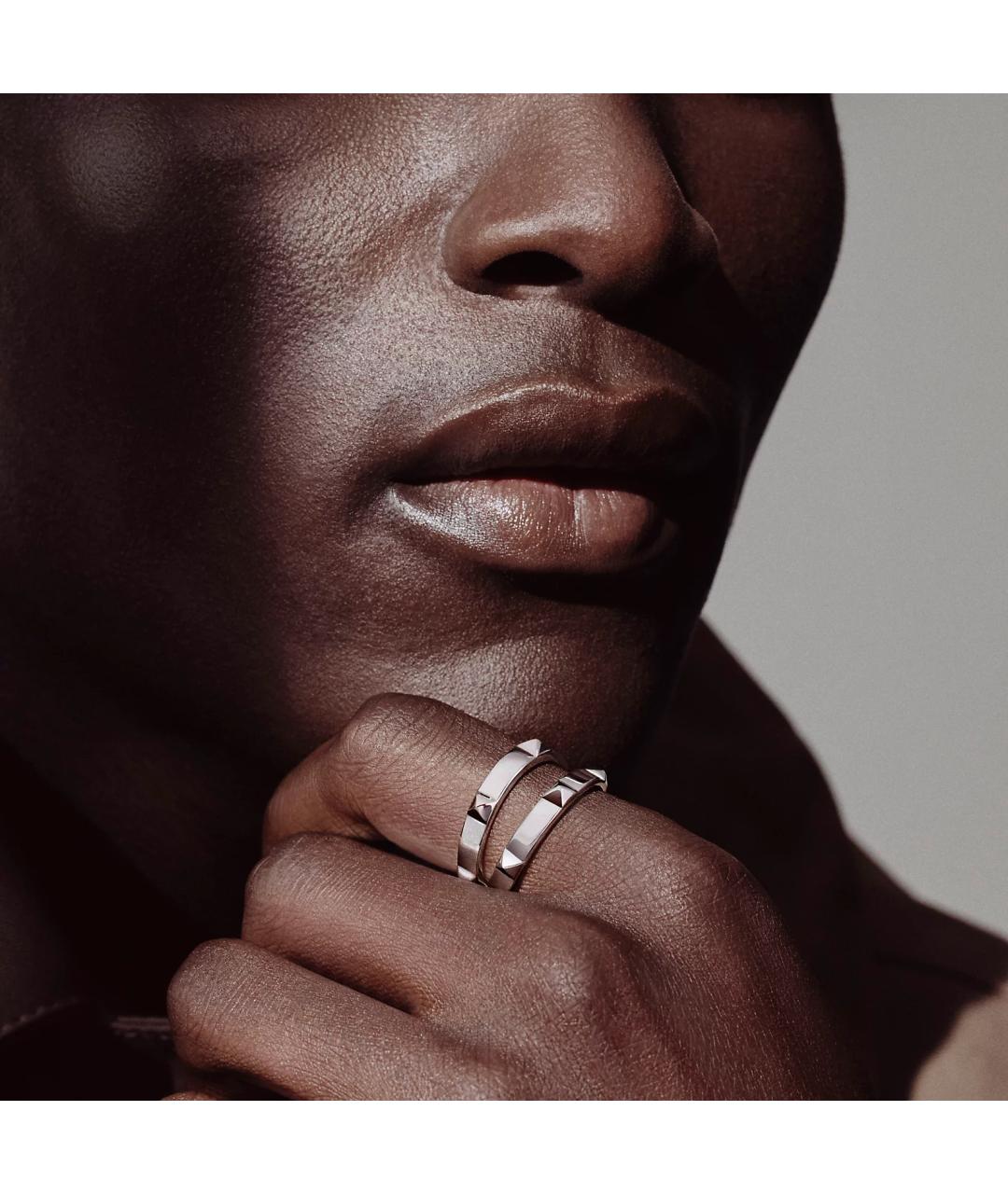 HERMES Серебряное серебряное кольцо, фото 3