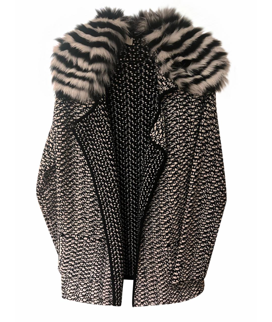 FENDI Черное хлопковое пальто, фото 1