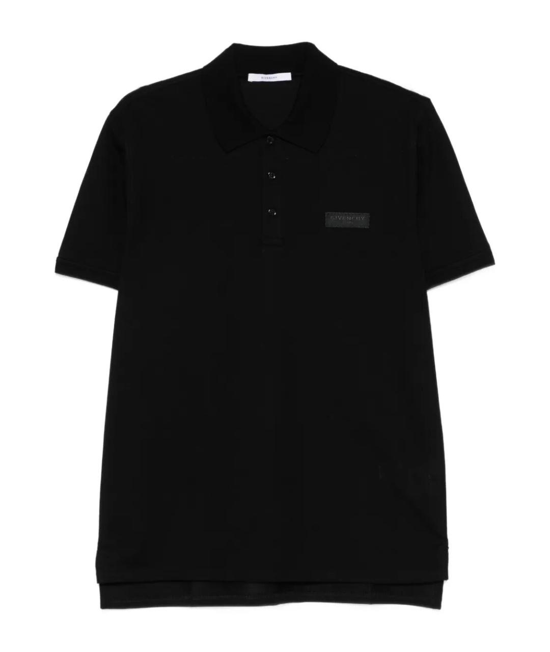 GIVENCHY Черная хлопковая футболка, фото 1