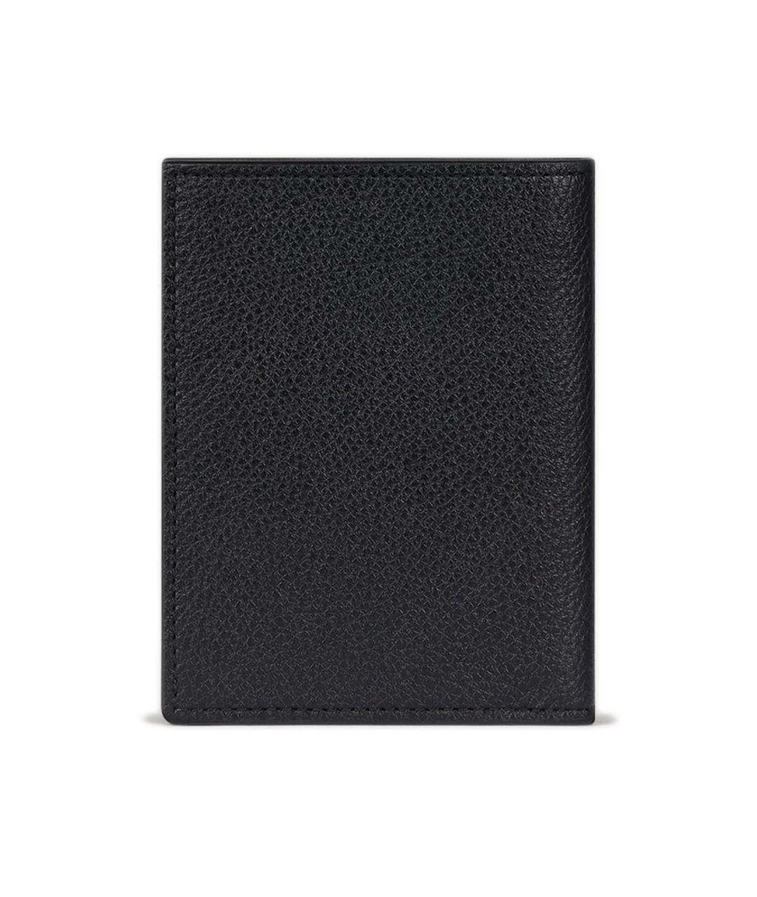 GIVENCHY Черный кожаный кошелек, фото 2