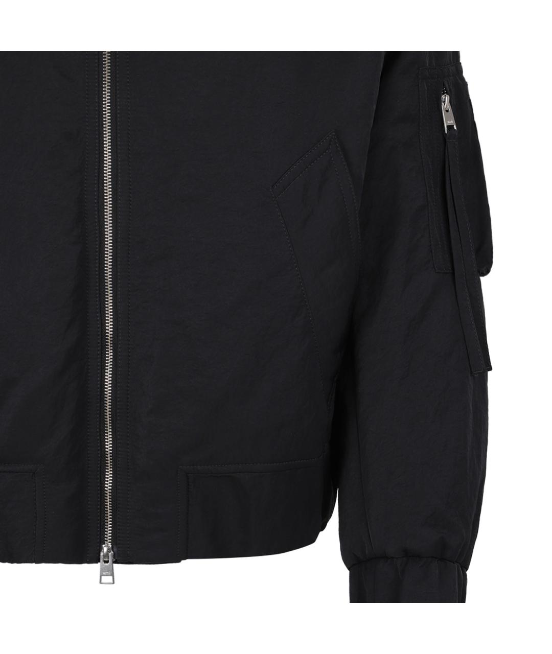 Ami Paris Серая полиамидовая куртка, фото 4