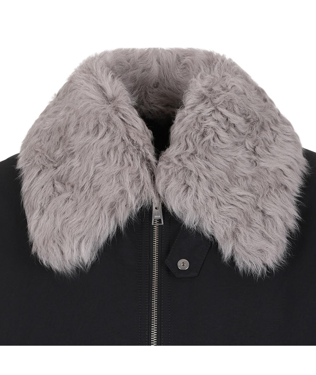 Ami Paris Серая полиамидовая куртка, фото 3