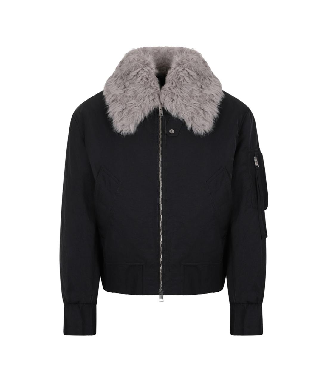 Ami Paris Серая полиамидовая куртка, фото 1