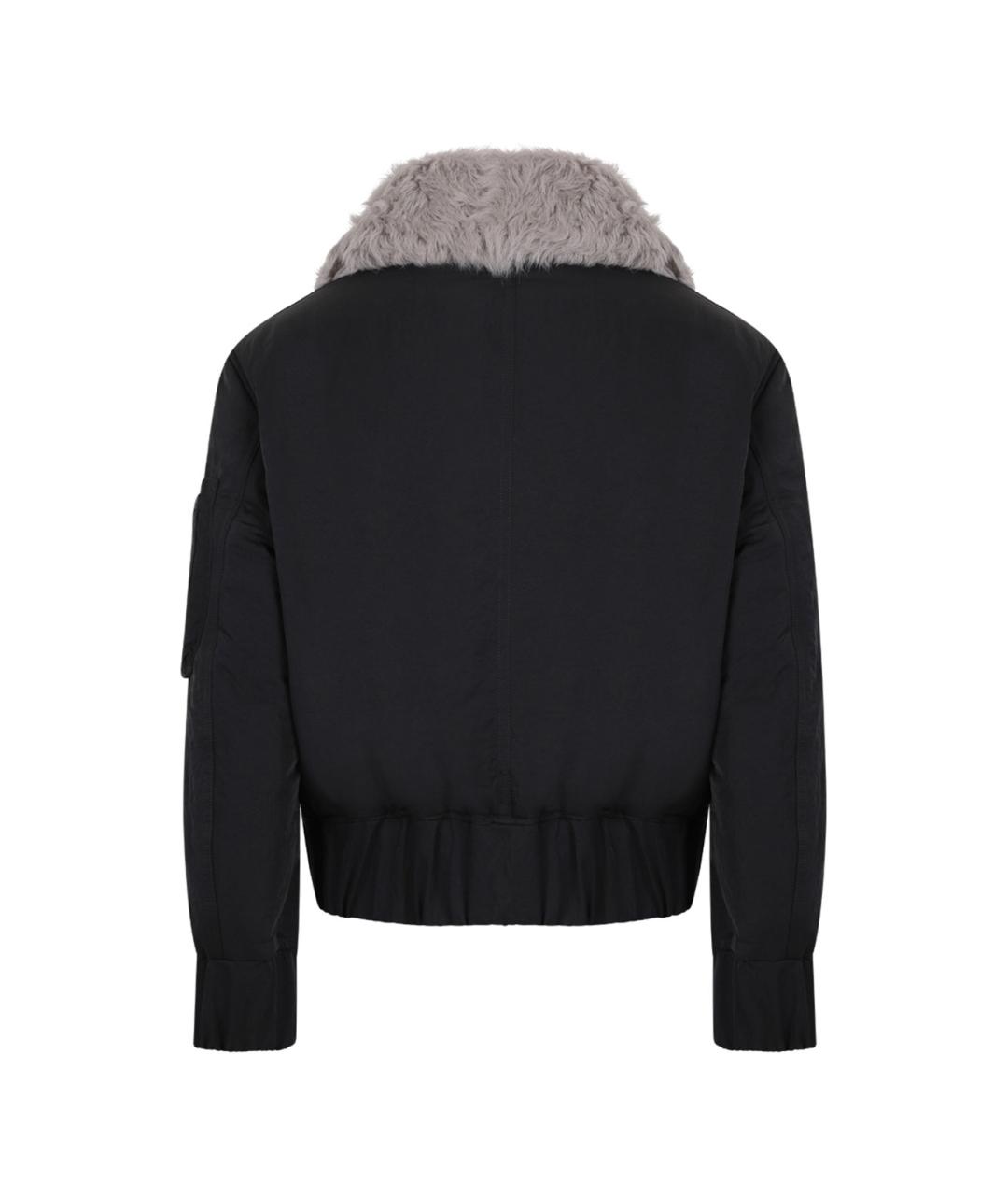 Ami Paris Серая полиамидовая куртка, фото 2