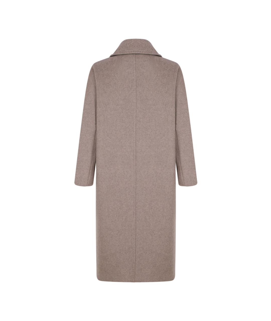 MAX MARA Бежевое кашемировое пальто, фото 2