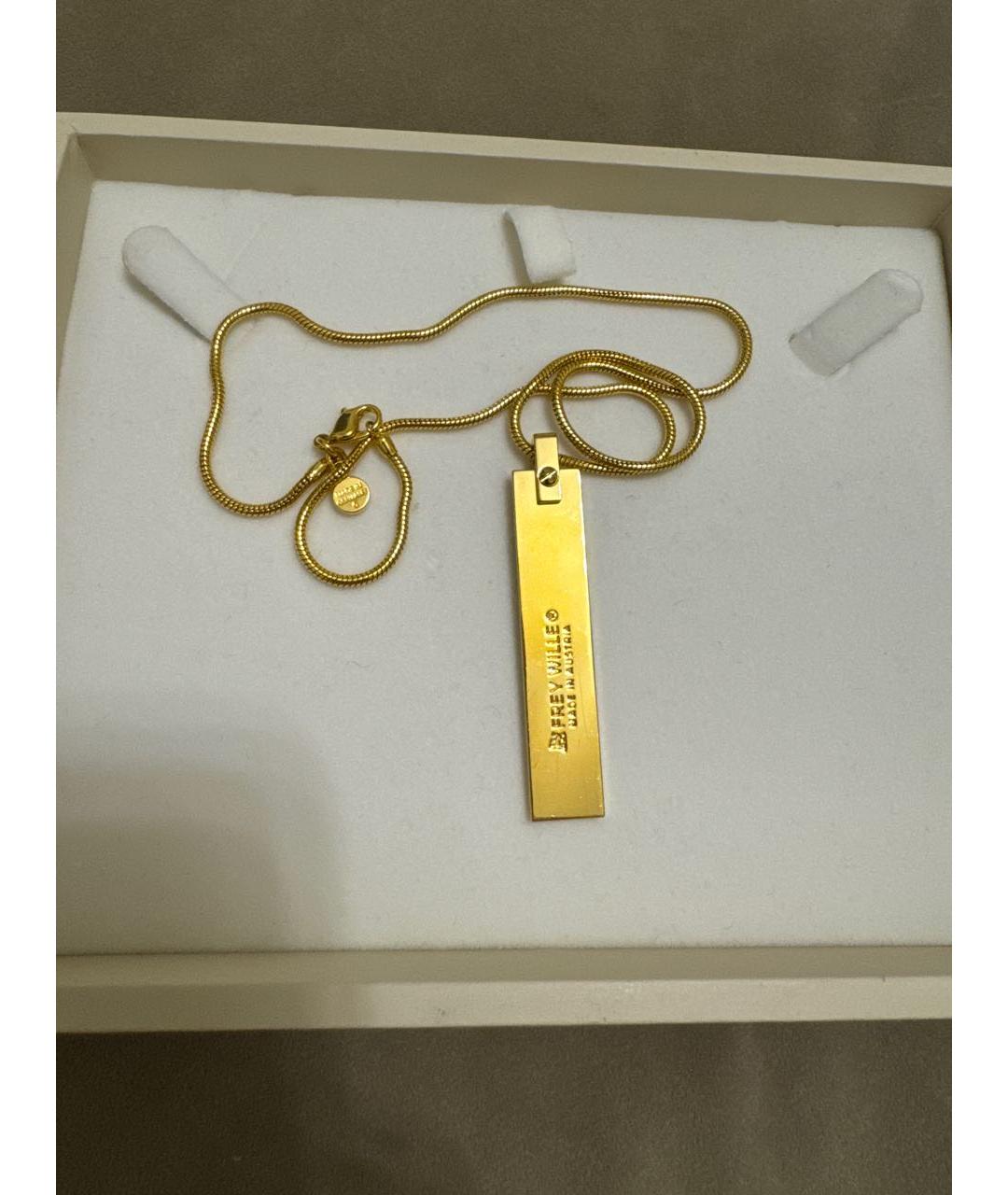 Frey Wille Синий позолоченный кулон, фото 2