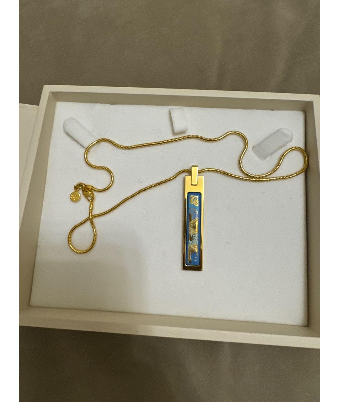 Frey Wille Синий позолоченный кулон, фото 5