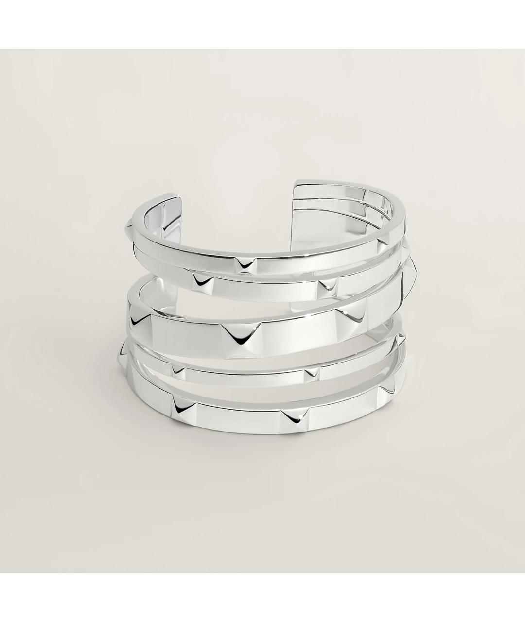 HERMES Серебрянный серебряный браслет, фото 3