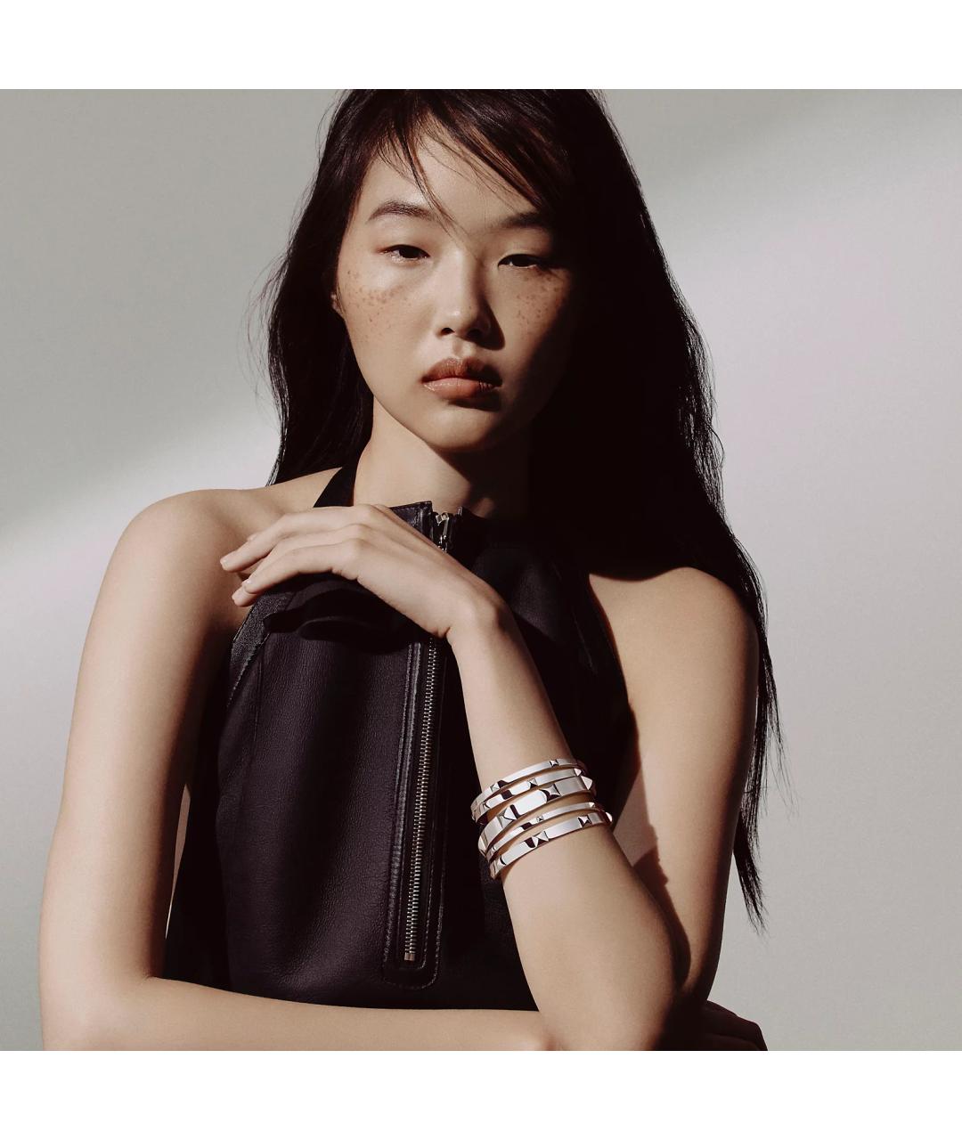 HERMES Серебрянный серебряный браслет, фото 2