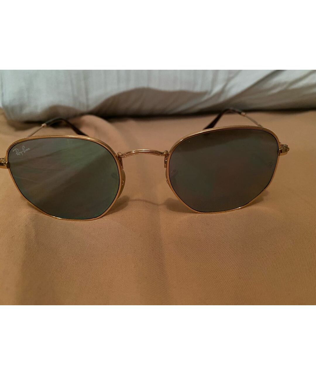 RAY BAN Розовые солнцезащитные очки, фото 5