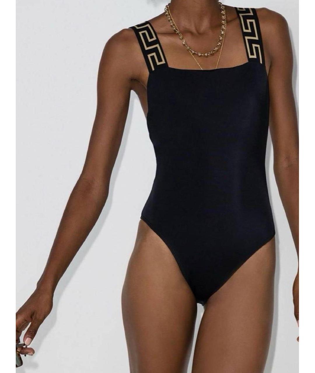 VERSACE Черный купальник, фото 2