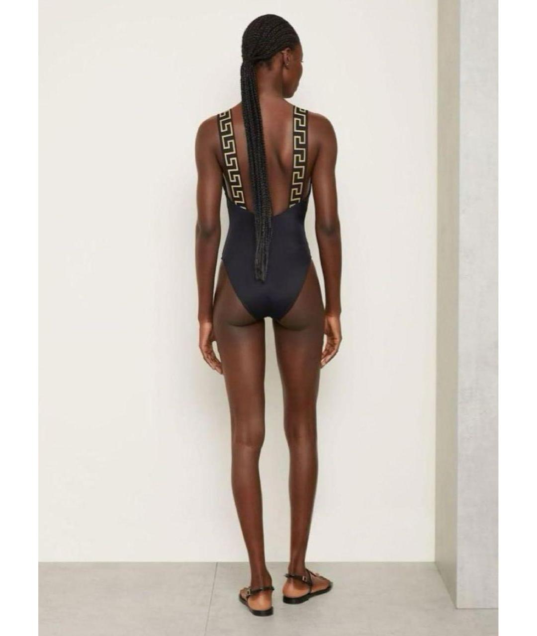 VERSACE Черный купальник, фото 5