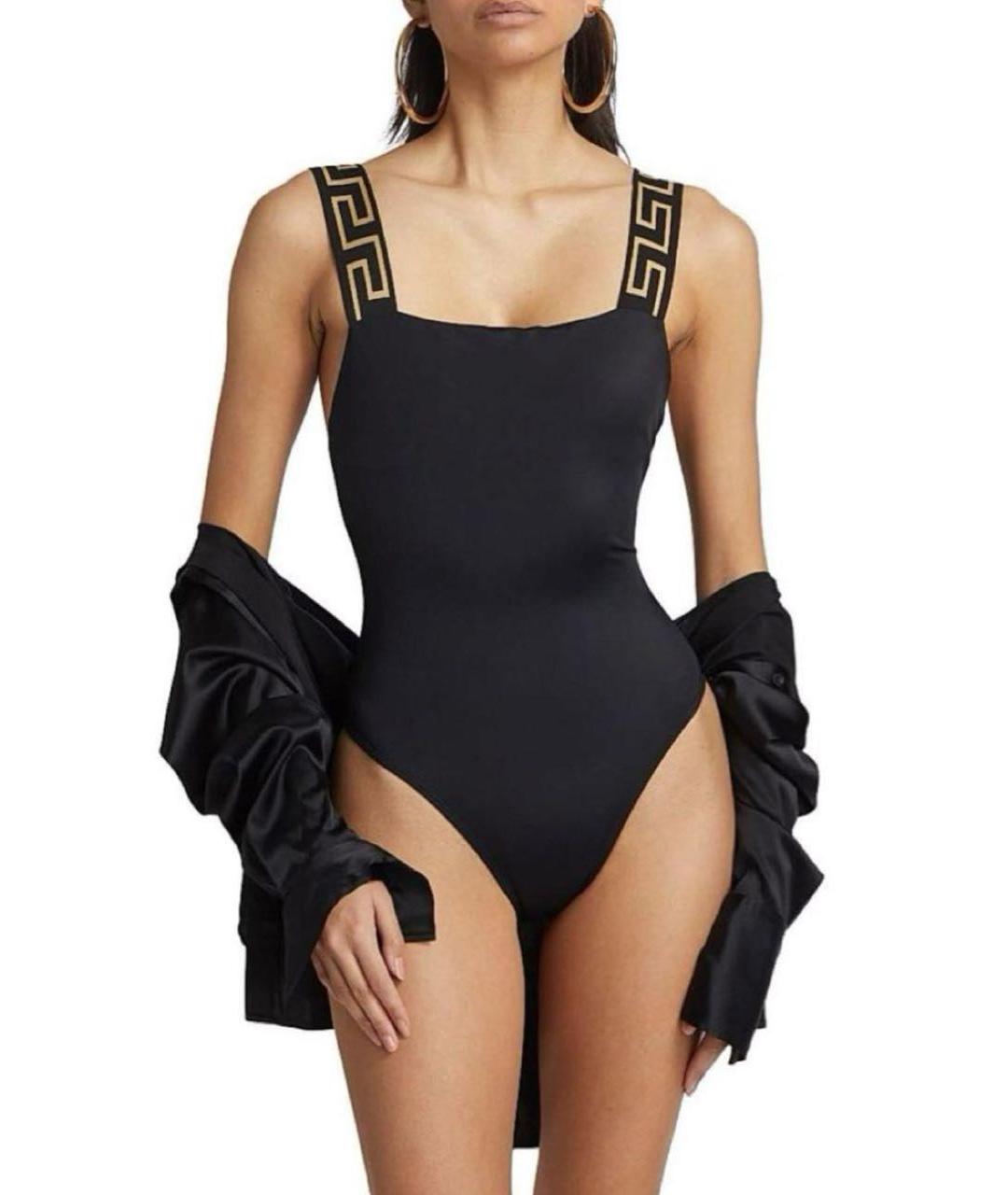 VERSACE Черный купальник, фото 4