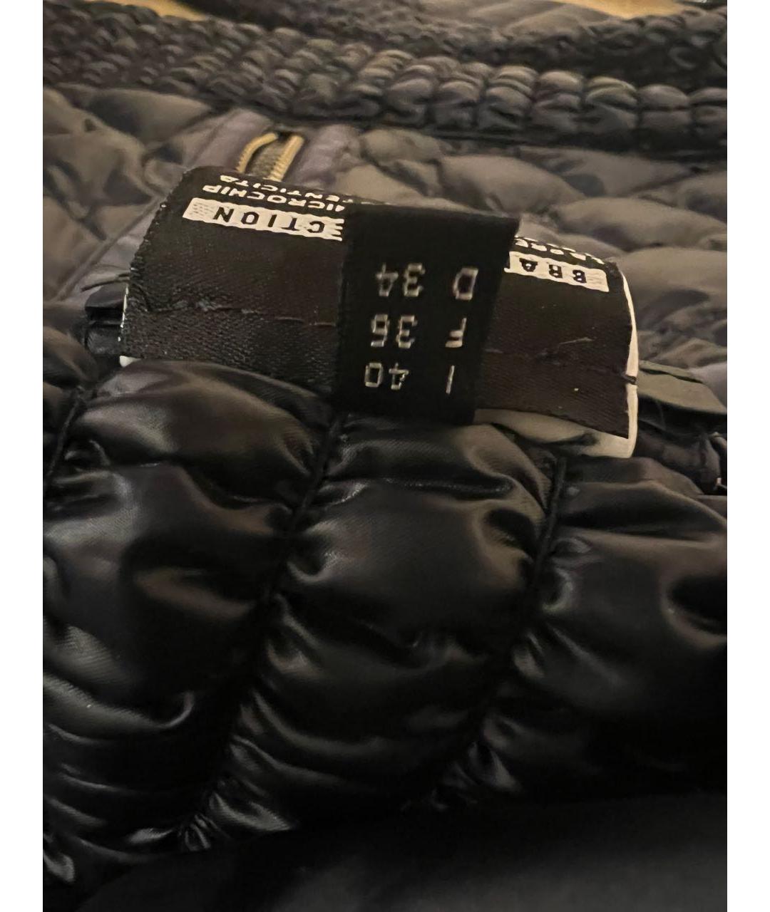 DIEGO M Темно-синяя полиэстеровая куртка, фото 7