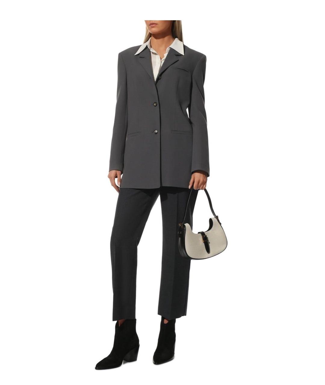 JIMMY CHOO Черные замшевые ботильоны, фото 6