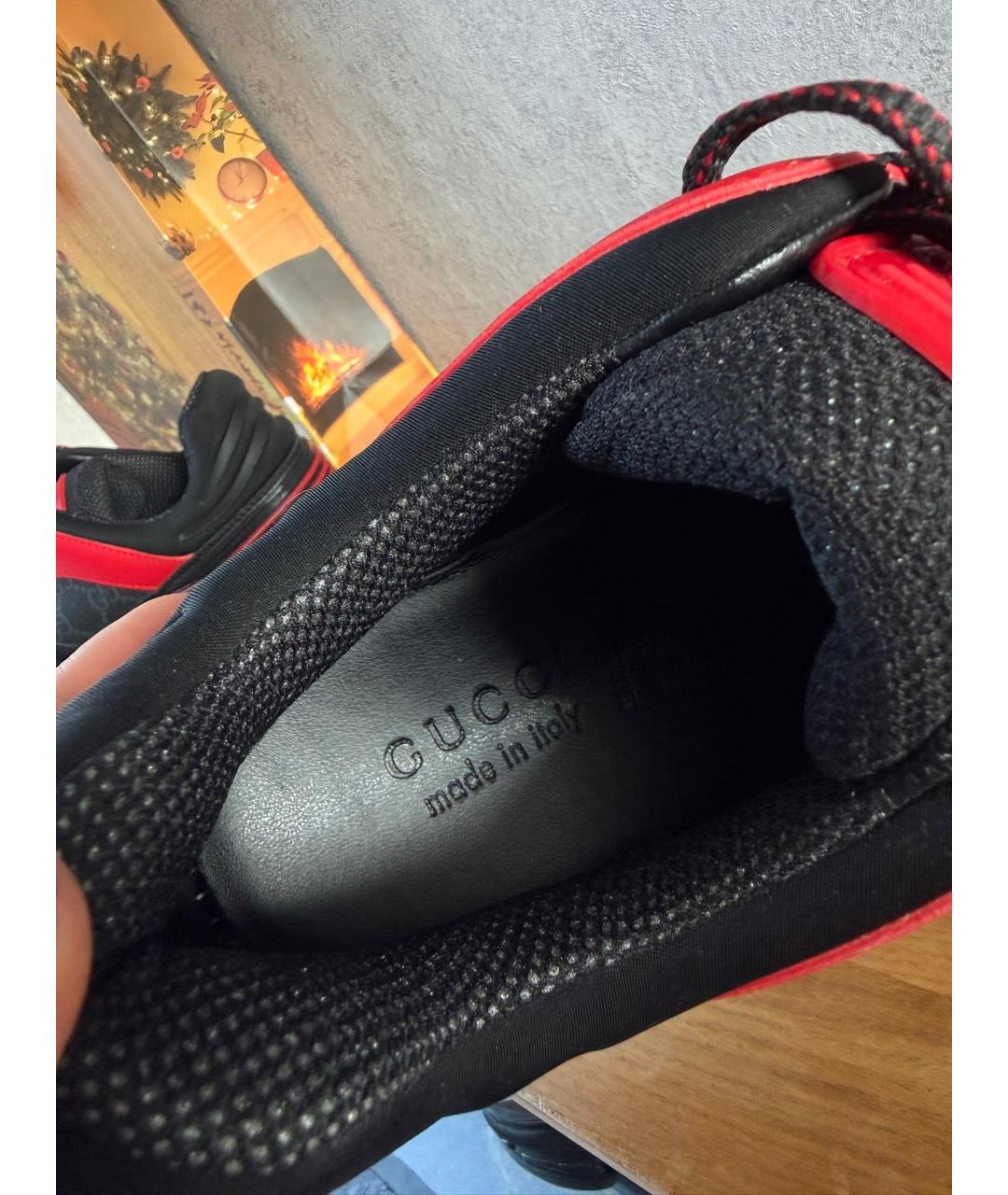 GUCCI Мульти низкие кроссовки / кеды, фото 4