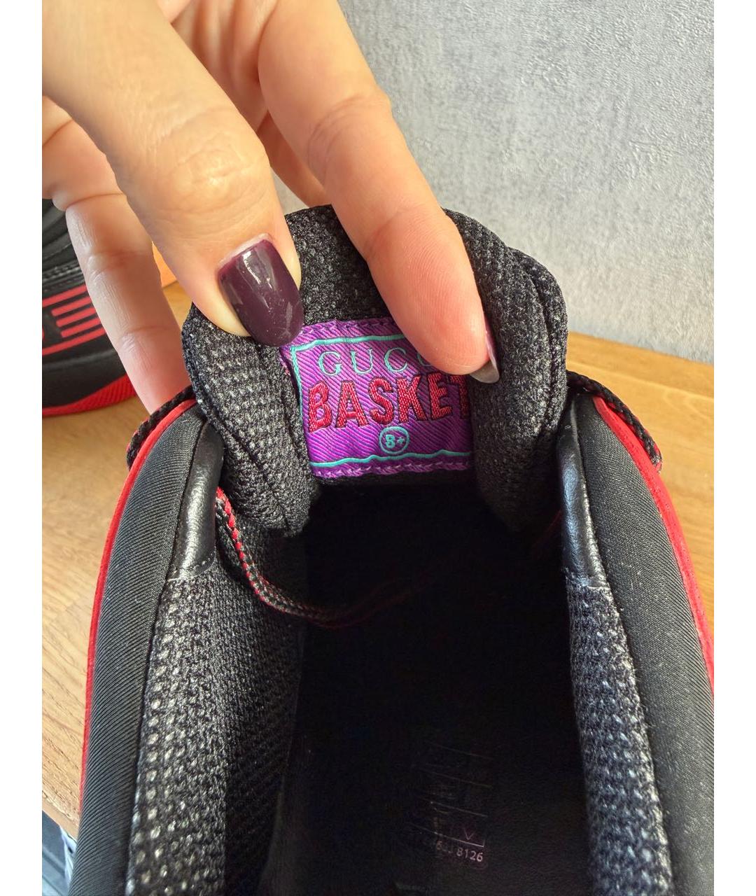GUCCI Мульти низкие кроссовки / кеды, фото 6