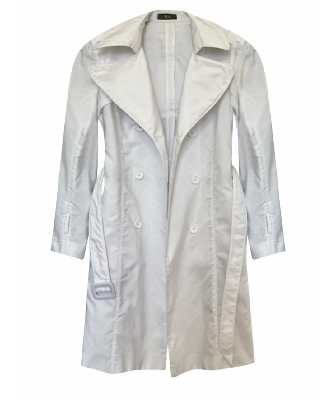 ICEBERG Белый полиэстеровый тренч/плащ, фото 1