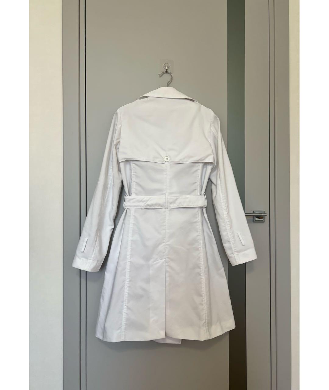 ICEBERG Белый полиэстеровый тренч/плащ, фото 3