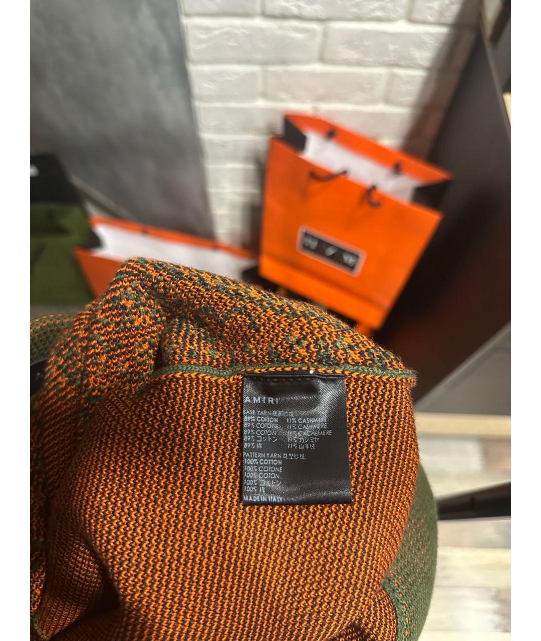 AMIRI Зеленый кашемировый спортивный костюм, фото 8