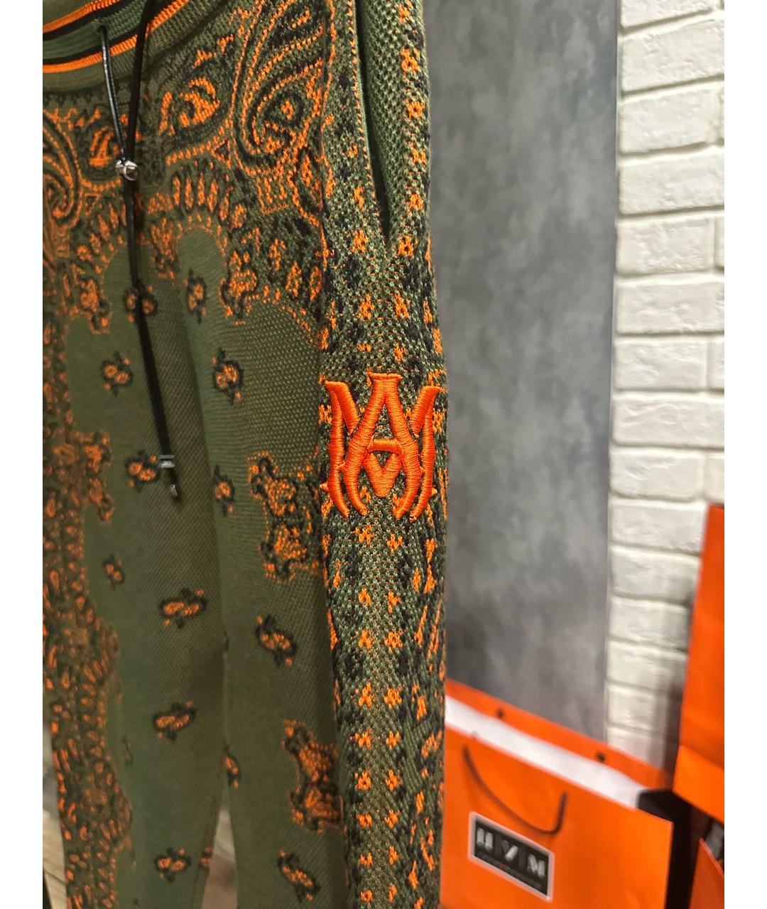 AMIRI Зеленый кашемировый спортивный костюм, фото 5