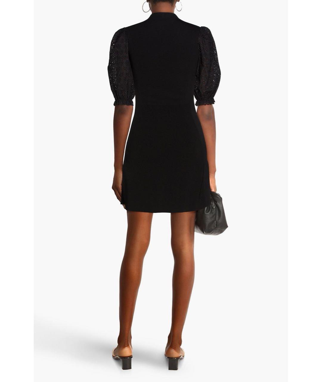 MAJE Черное коктейльное платье, фото 3