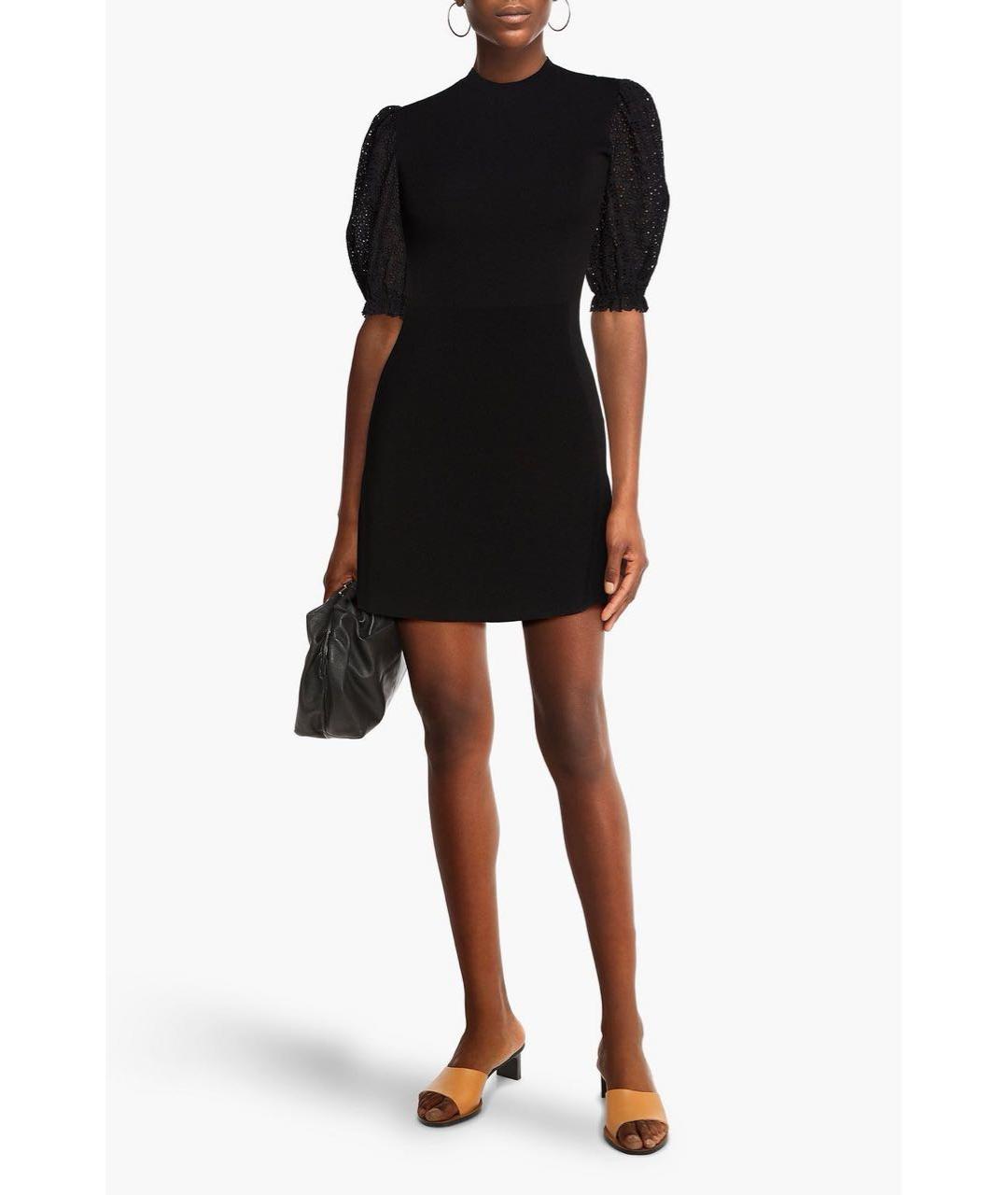 MAJE Черное коктейльное платье, фото 2