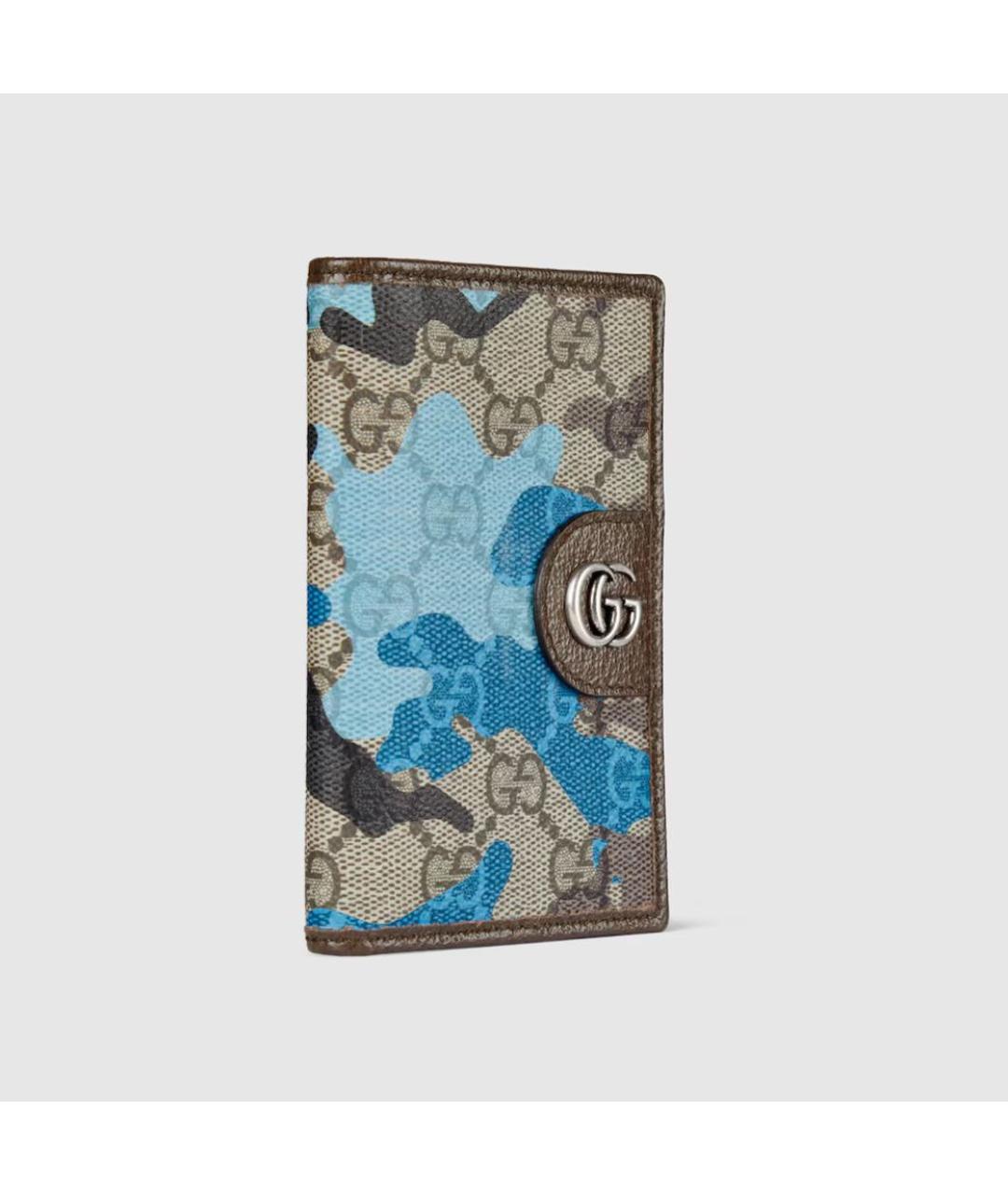 GUCCI Коричневый кожаный кошелек, фото 3