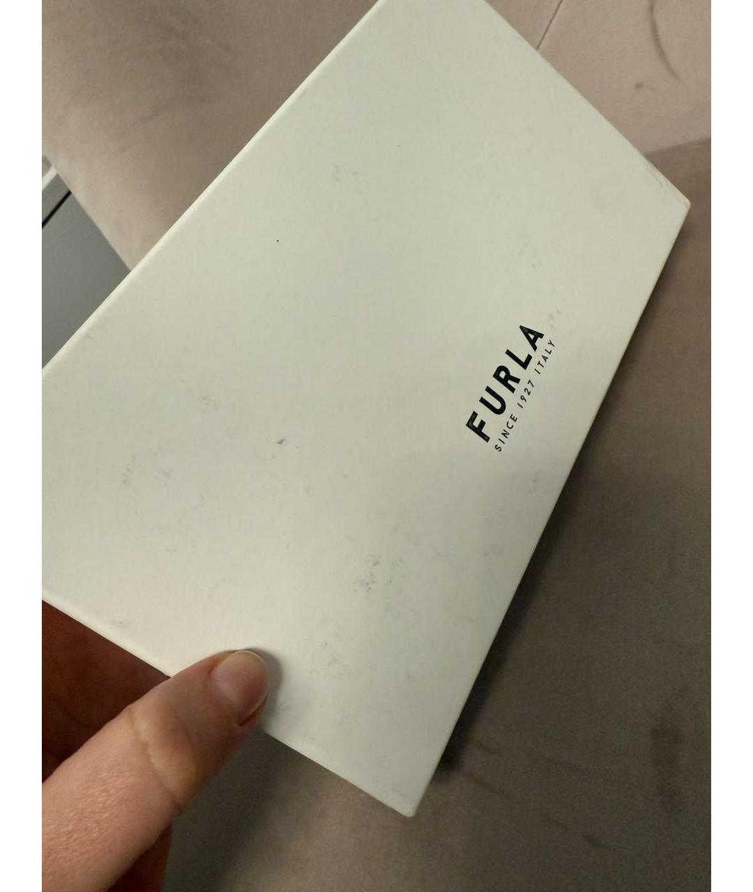 FURLA Синий кожаный кошелек, фото 8