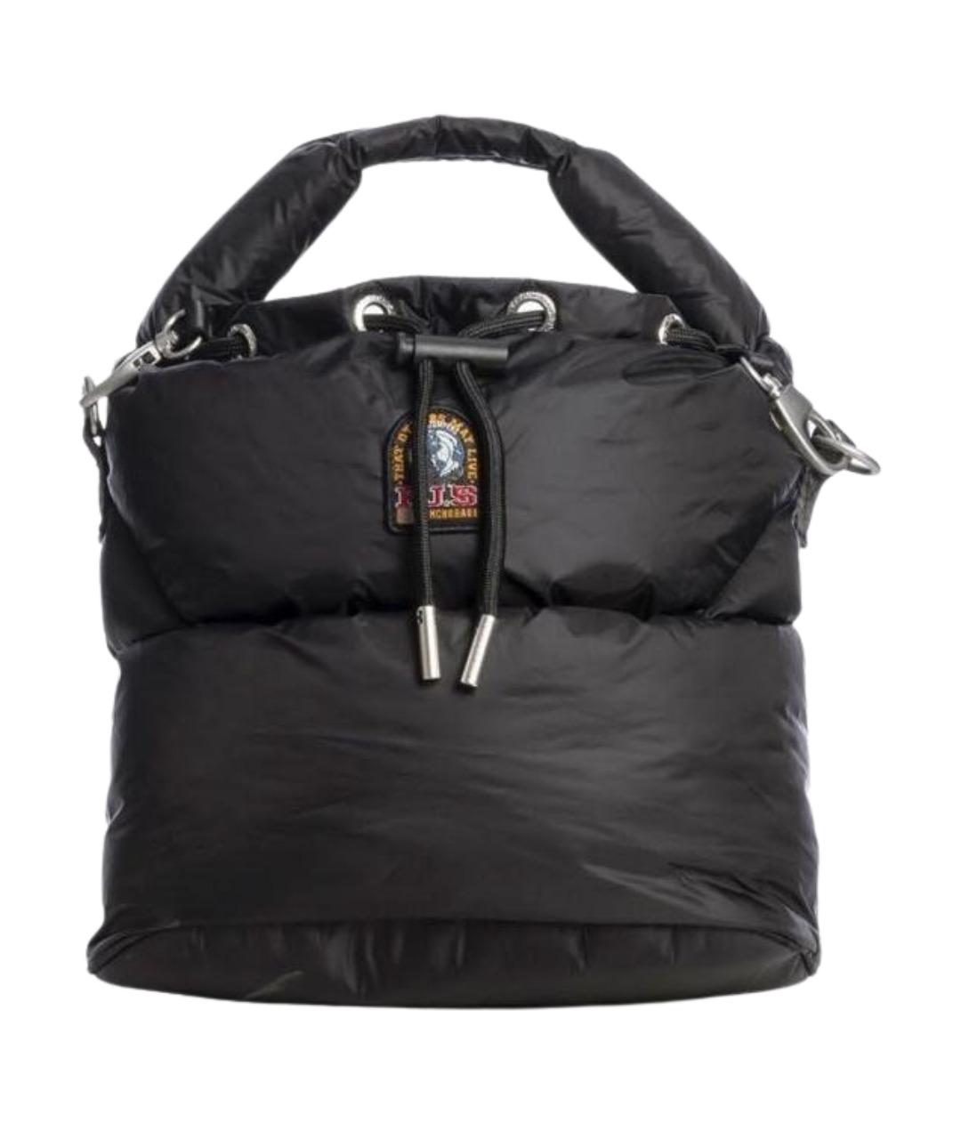 PARAJUMPERS Антрацитовая сумка с короткими ручками, фото 1