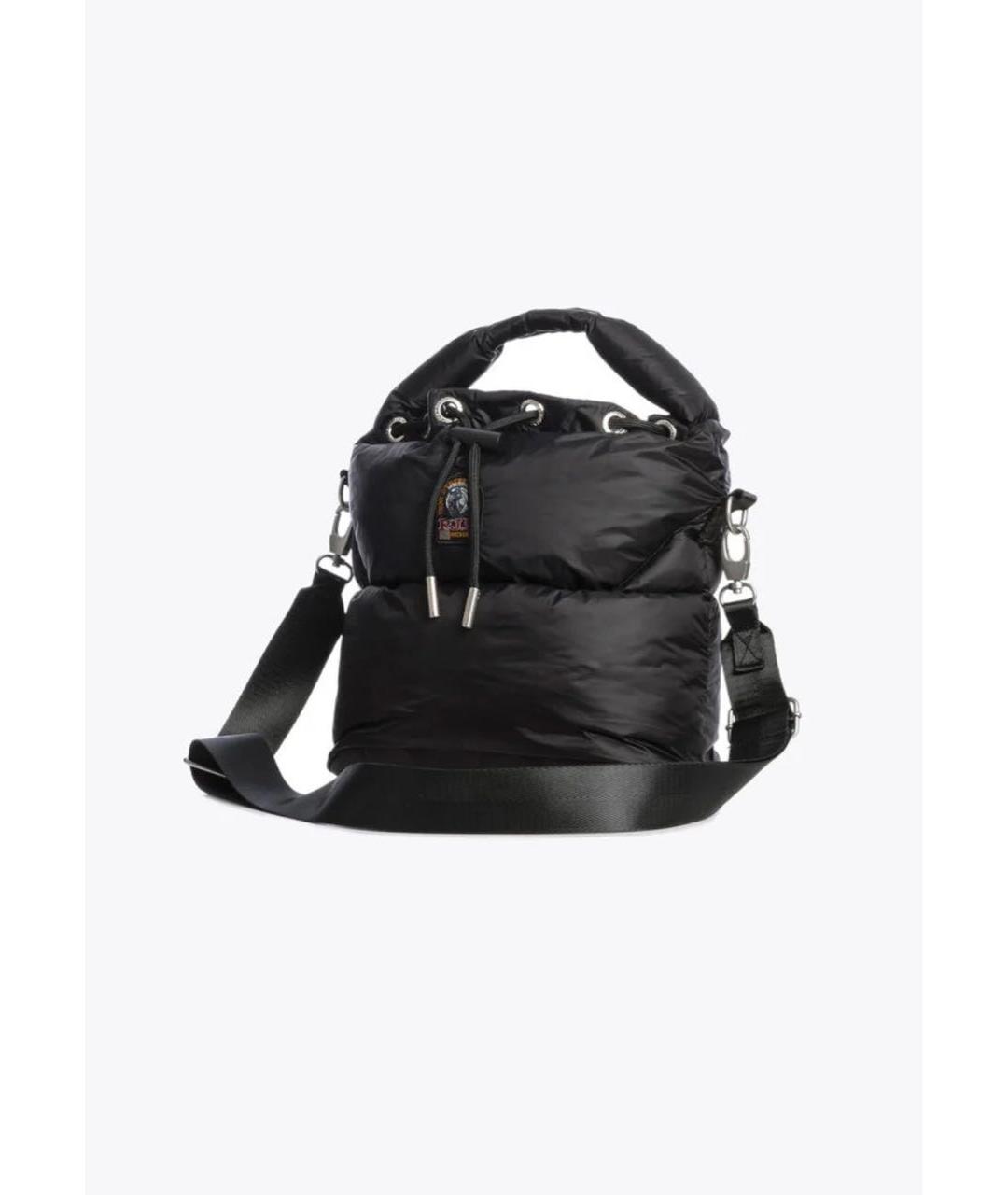 PARAJUMPERS Антрацитовая сумка с короткими ручками, фото 2