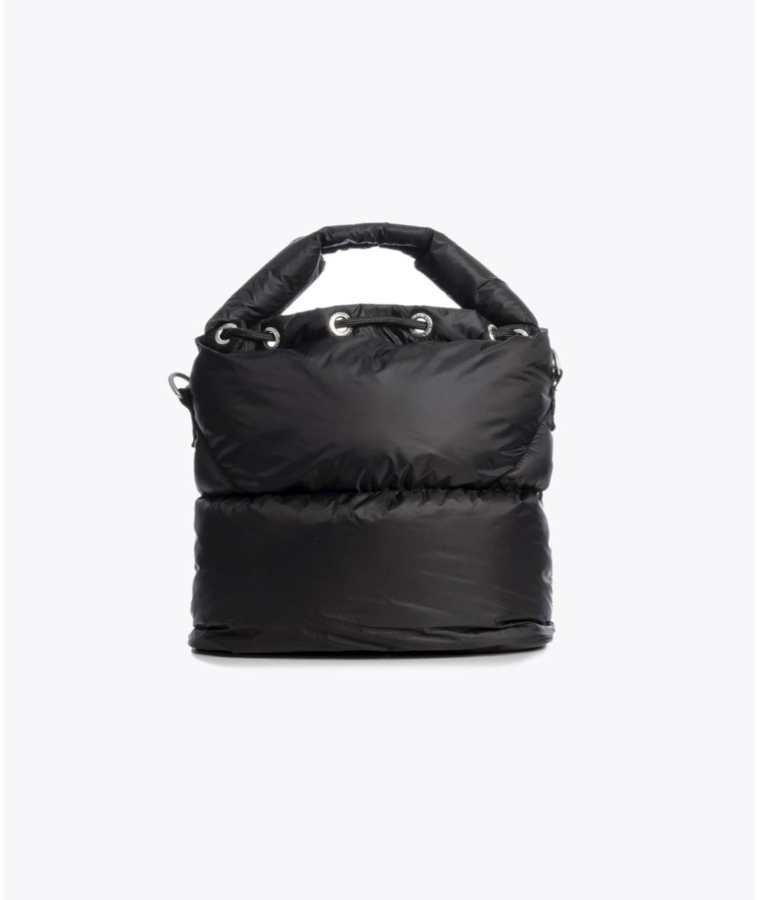 PARAJUMPERS Антрацитовая сумка с короткими ручками, фото 3