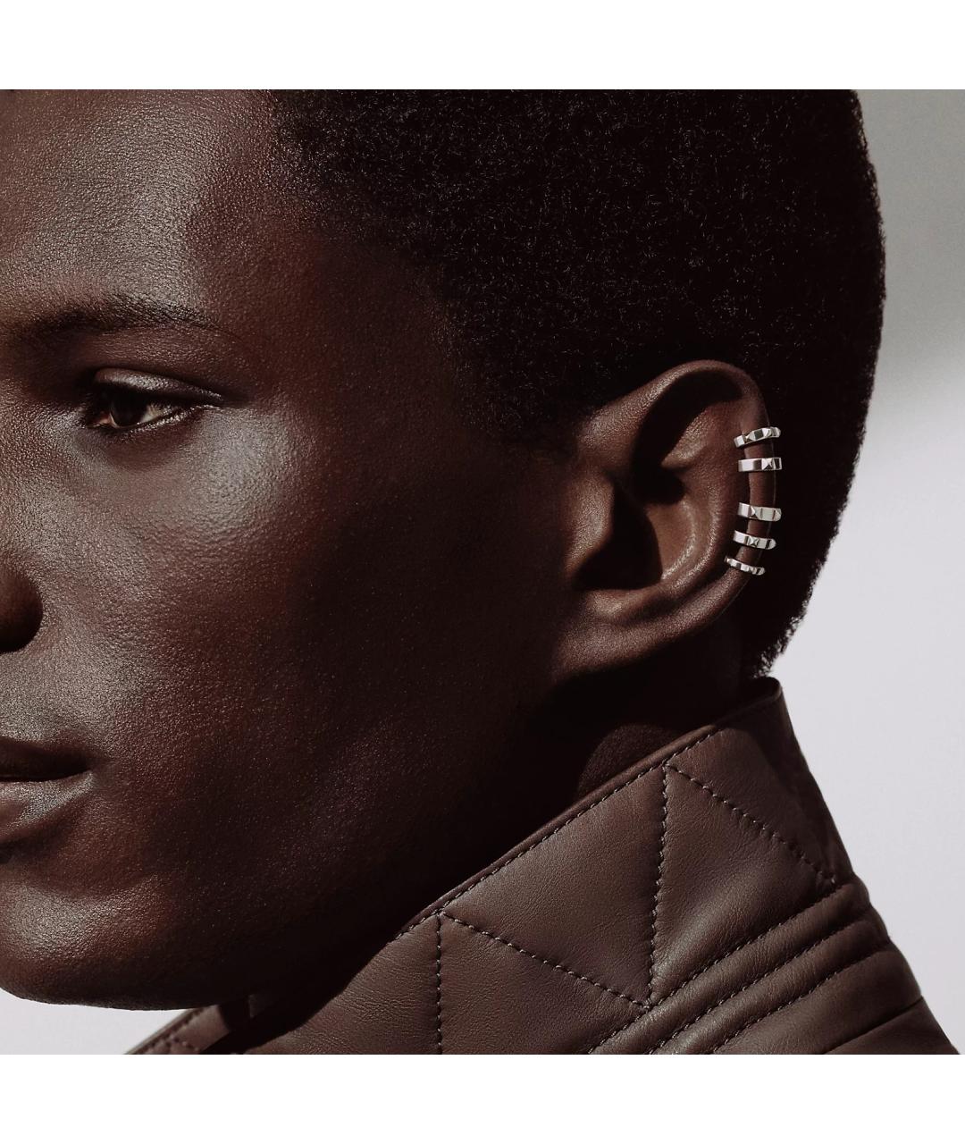 HERMES Серебряные серебряные серьги, фото 3