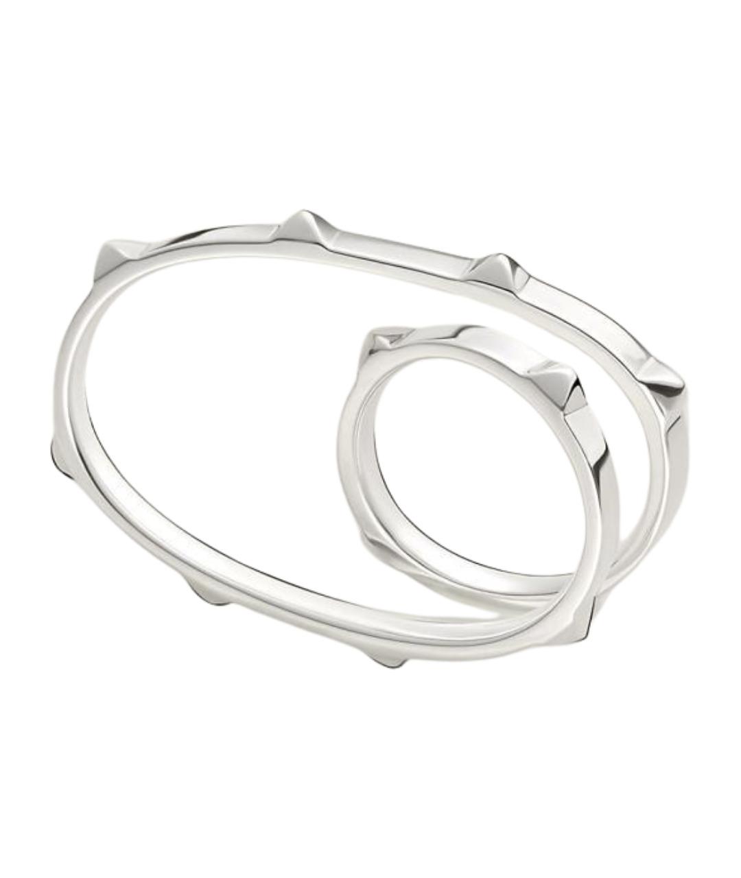 HERMES Серебряное серебряное кольцо, фото 1