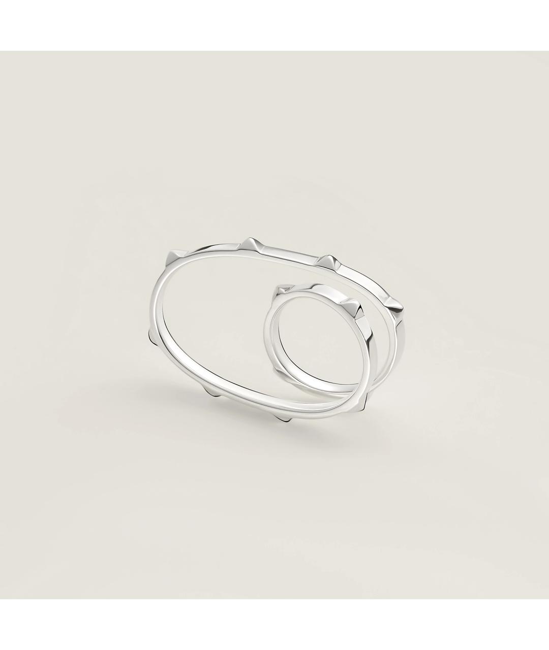 HERMES Серебряное серебряное кольцо, фото 4