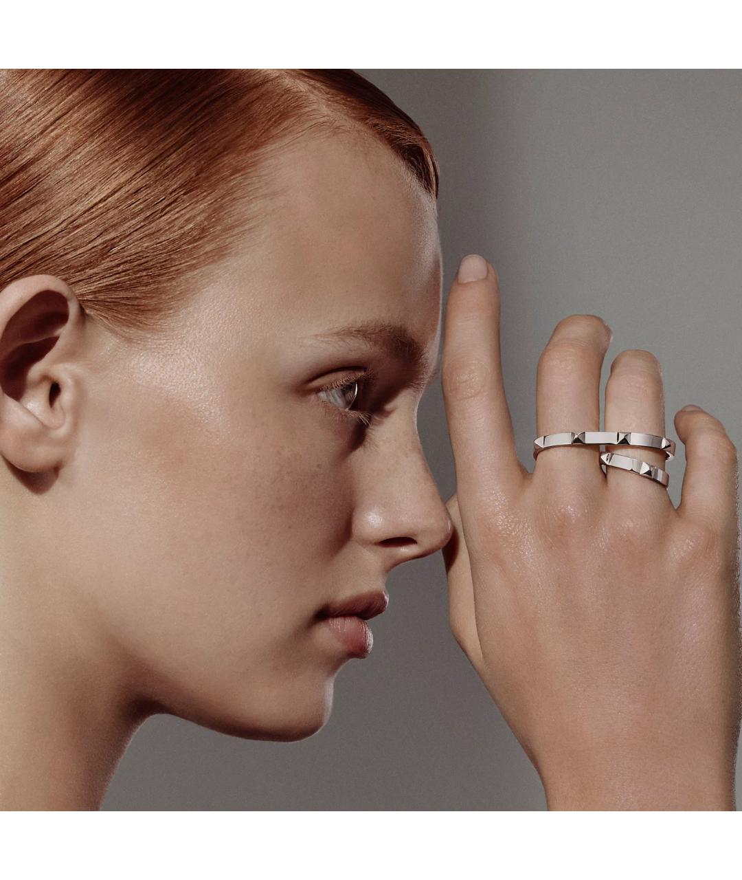 HERMES Серебряное серебряное кольцо, фото 2