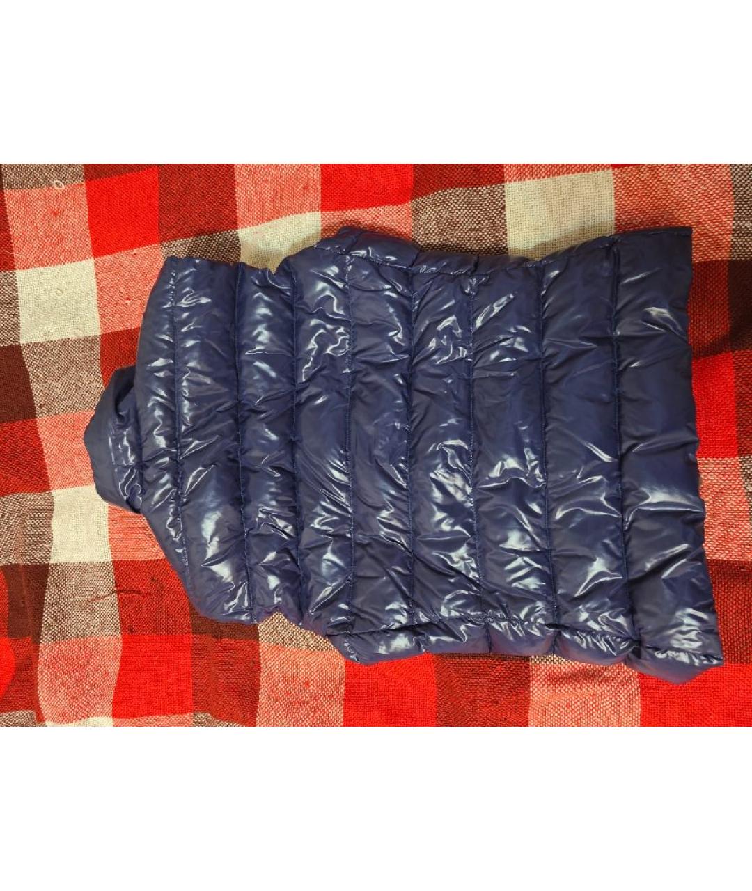 MONCLER Фиолетовый полиамидовый жилет, фото 2