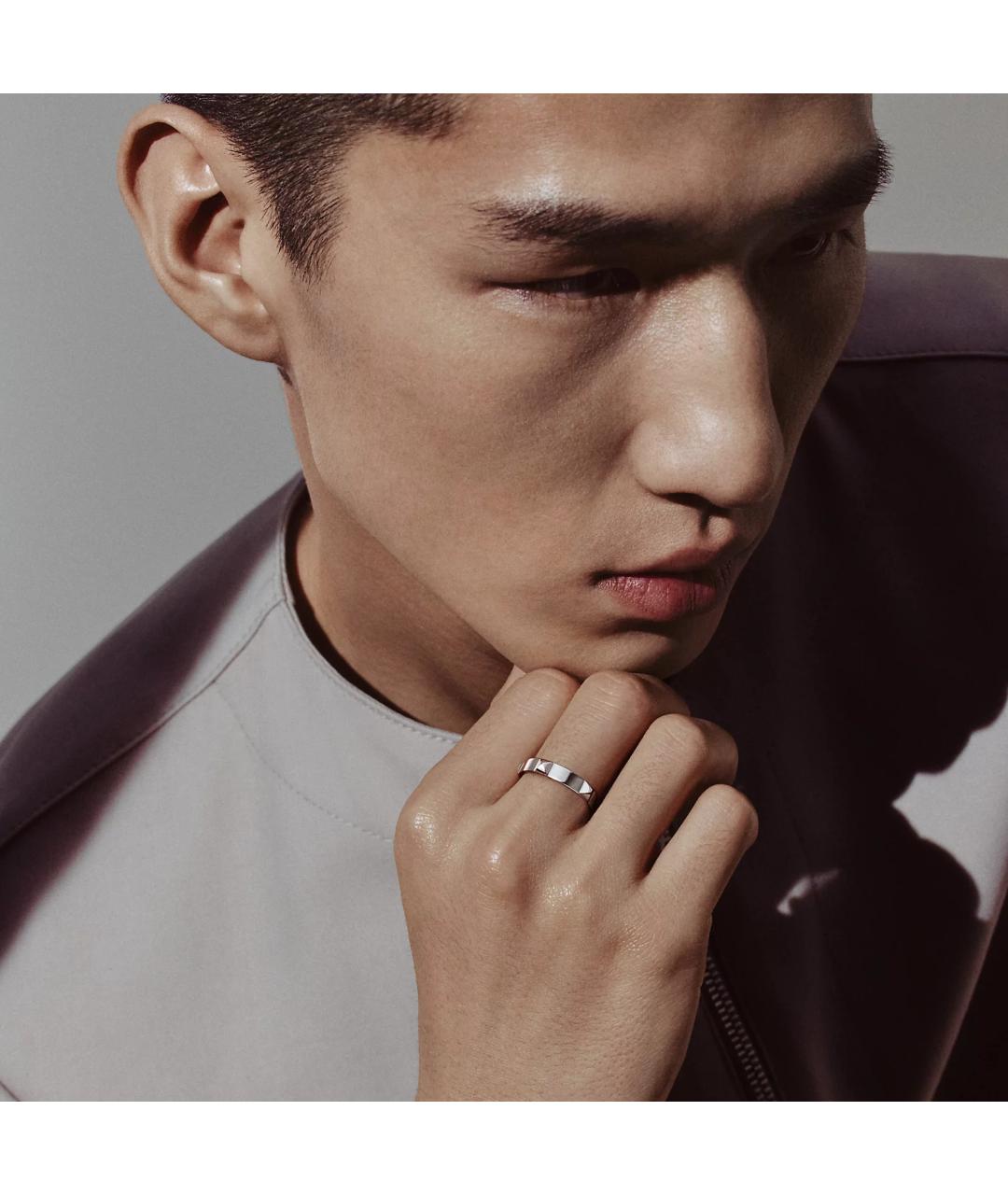 HERMES Серебряное серебряное кольцо, фото 2