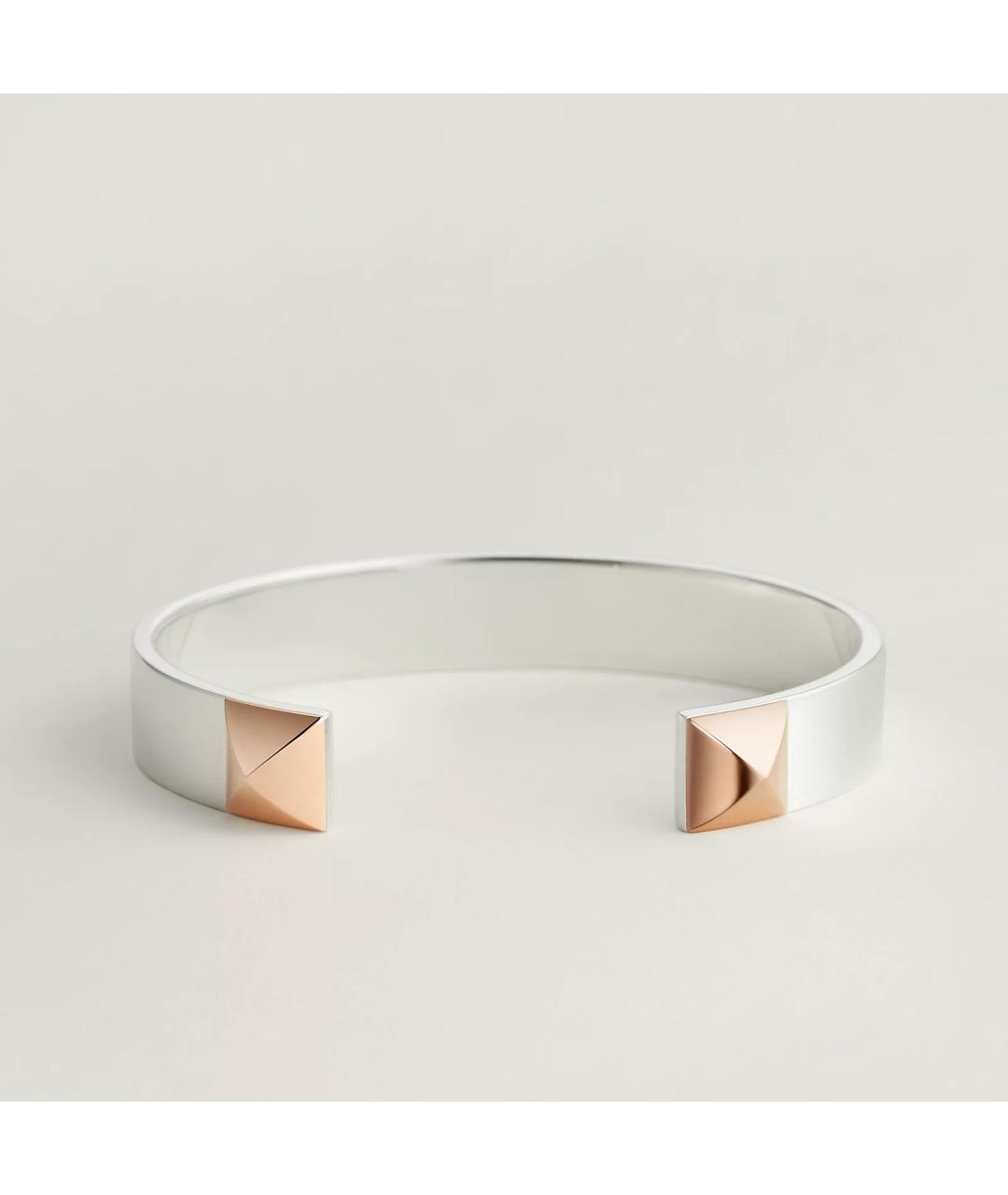 HERMES Серебрянный серебряный браслет, фото 4