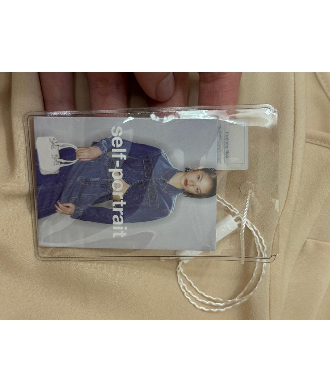 SELF-PORTRAIT Розовое коктейльное платье, фото 7