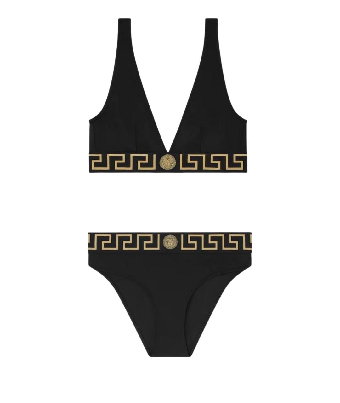 VERSACE Черный купальник, фото 1