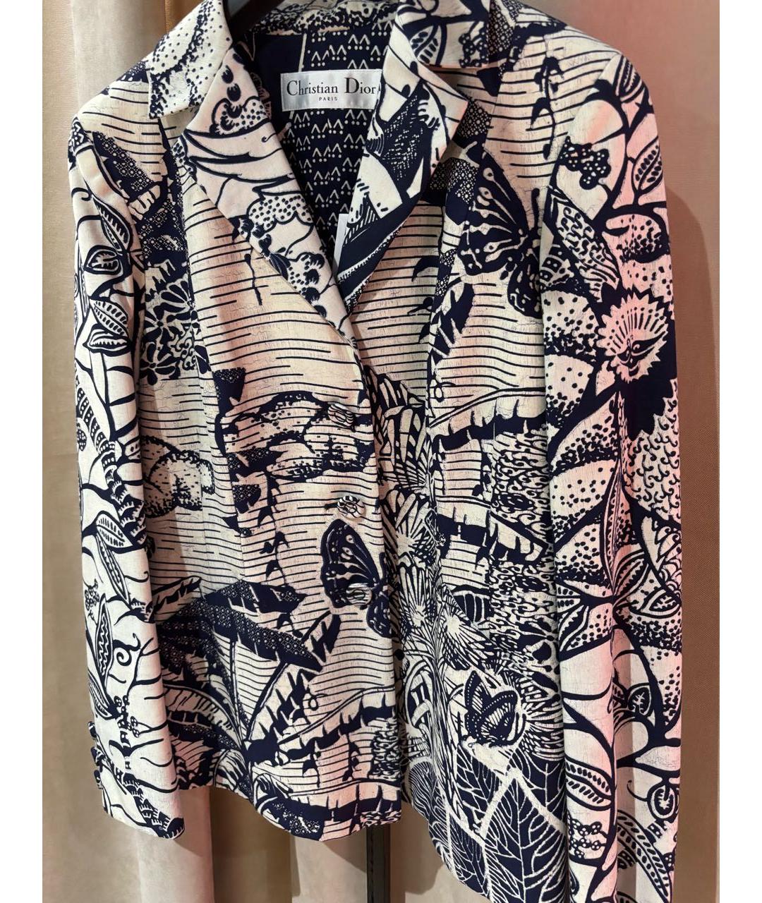 CHRISTIAN DIOR Хлопковый жакет/пиджак, фото 6