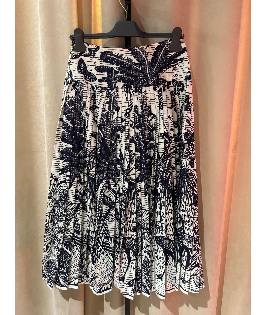 CHRISTIAN DIOR Хлопковая юбка макси, фото 2