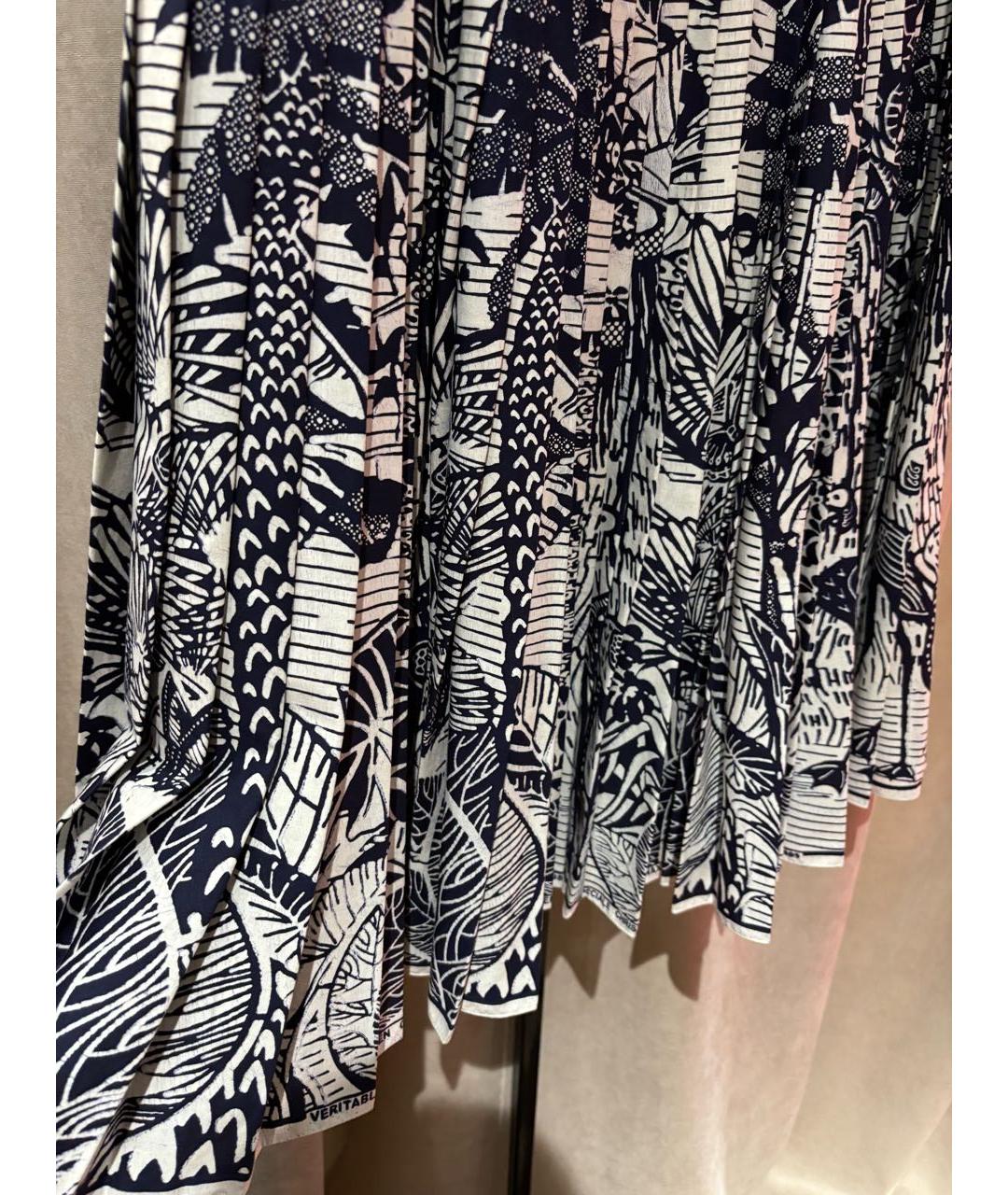 CHRISTIAN DIOR Хлопковая юбка макси, фото 4