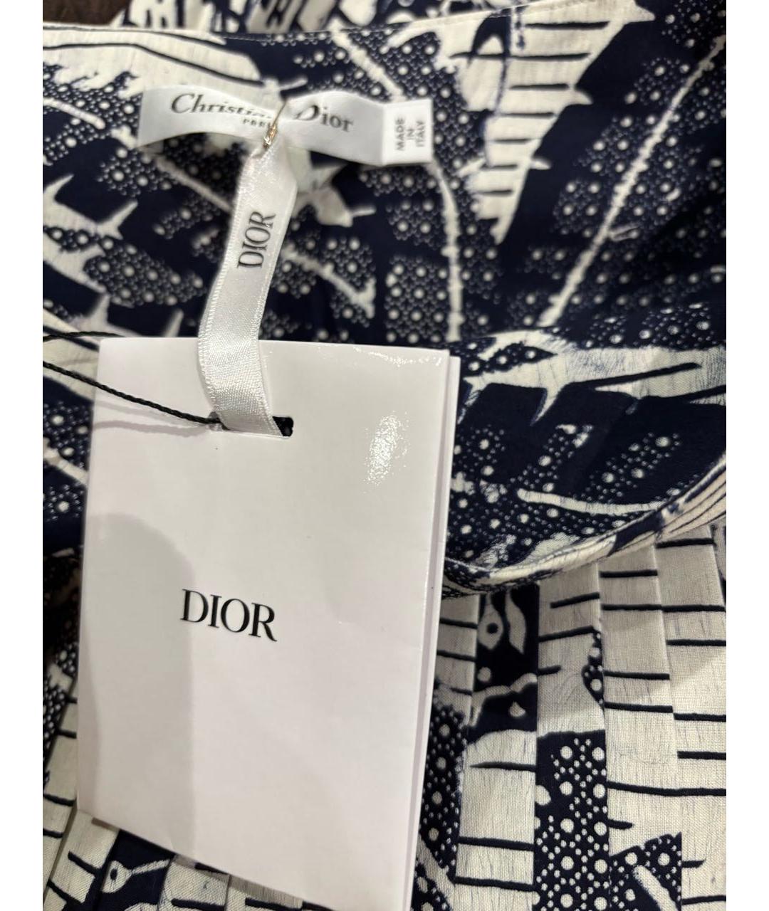 CHRISTIAN DIOR Хлопковая юбка макси, фото 3