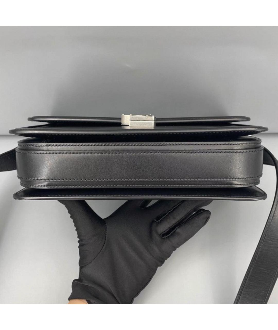 SAINT LAURENT Черная сумка через плечо, фото 2